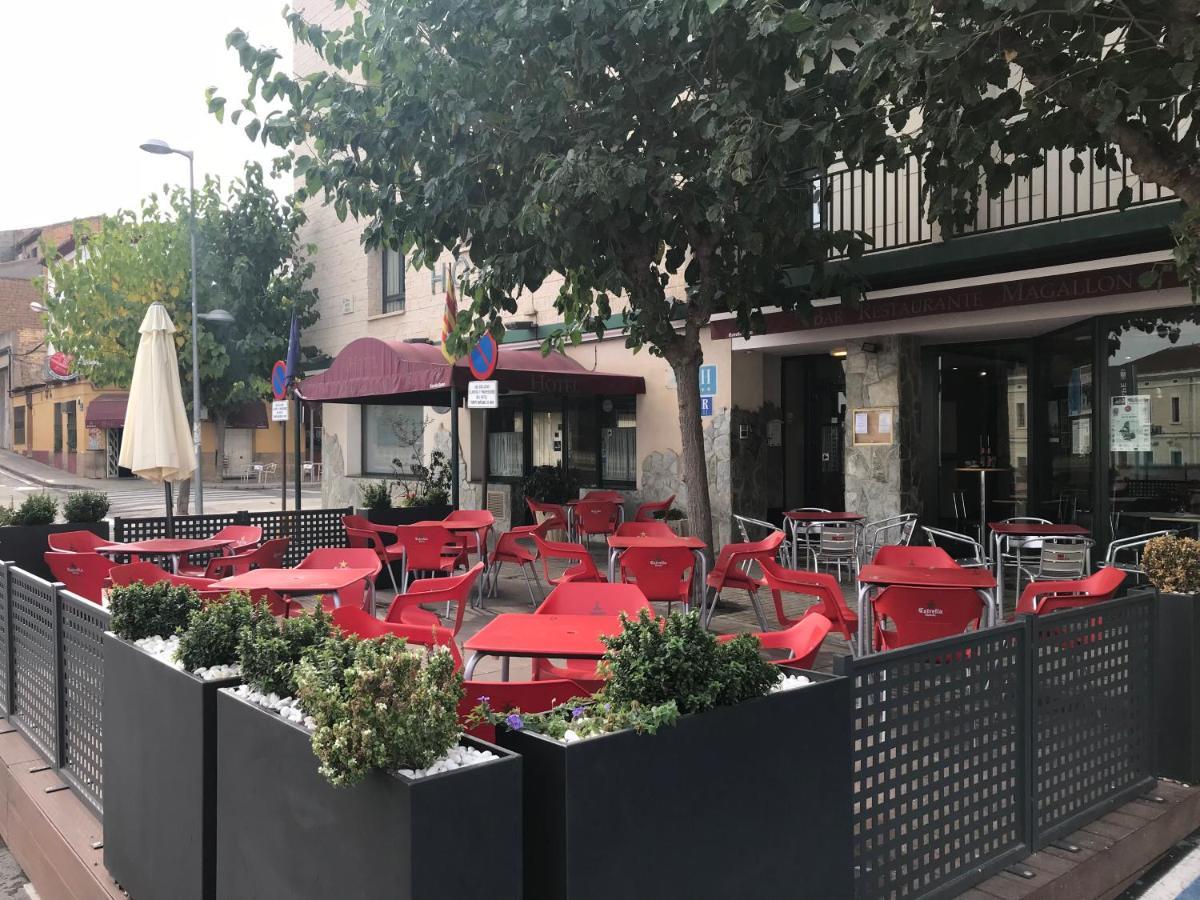 Hotel Magallon Caspe Ngoại thất bức ảnh
